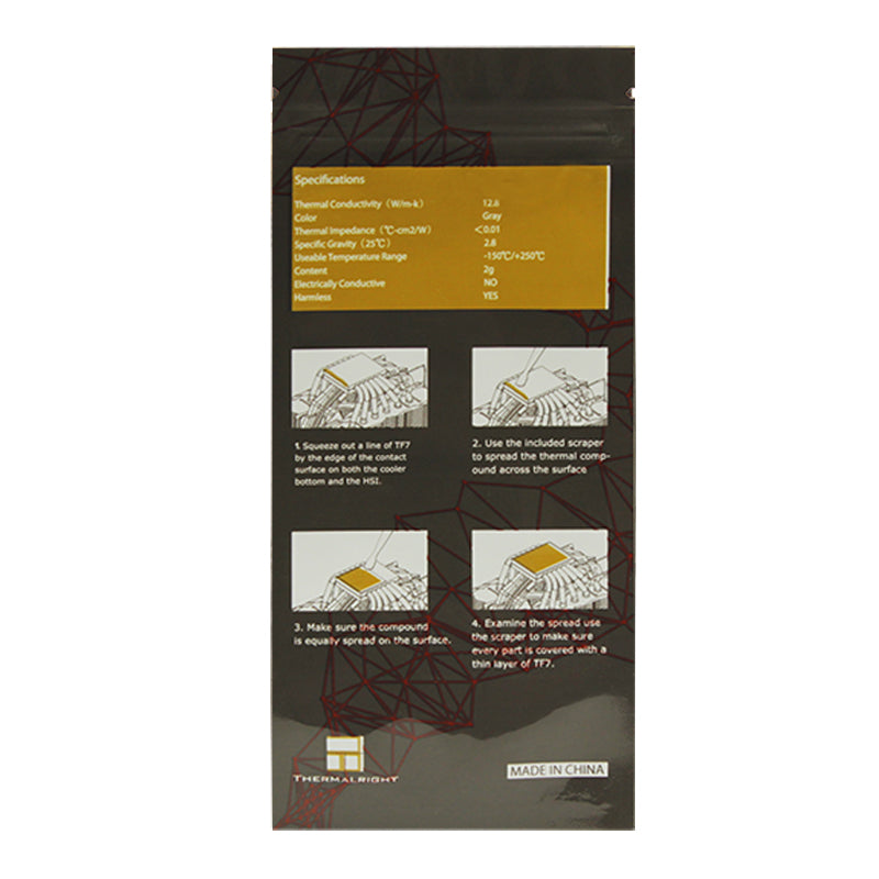 Pasta siliconica Thermalright "TF7" 2g, "TF7 2g"