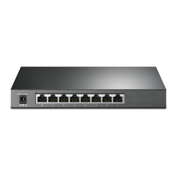 SWITCH PoE TP-LINK 8 porturi Gigabit (4 PoE+), IEEE 802.3at/af, carcasa metalica "SG2008P"