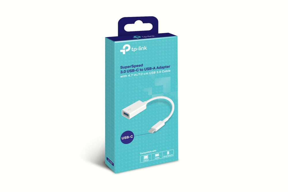 CABLU ADAPTOR TP-Link, USB Type-C(T) to USB 3.0(M), 10cm, alb "UC400"