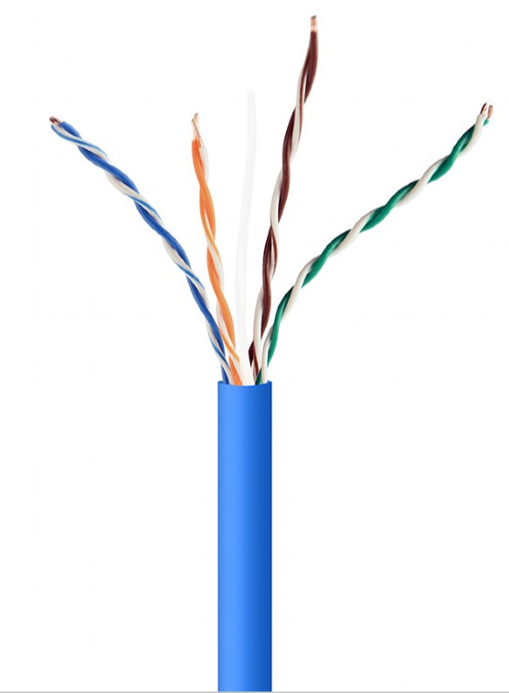 ROLA CABLU UTP GEMBIRD, Cat5e, 305m, Cupru-Aluminiu, Solid, AWG24, blue, "UPC-5004E-SOL-B"