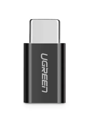 ADAPTOR Ugreen, "US157", USB Type-C(T) to micro USB(M), negru "30391" - 6957303833917