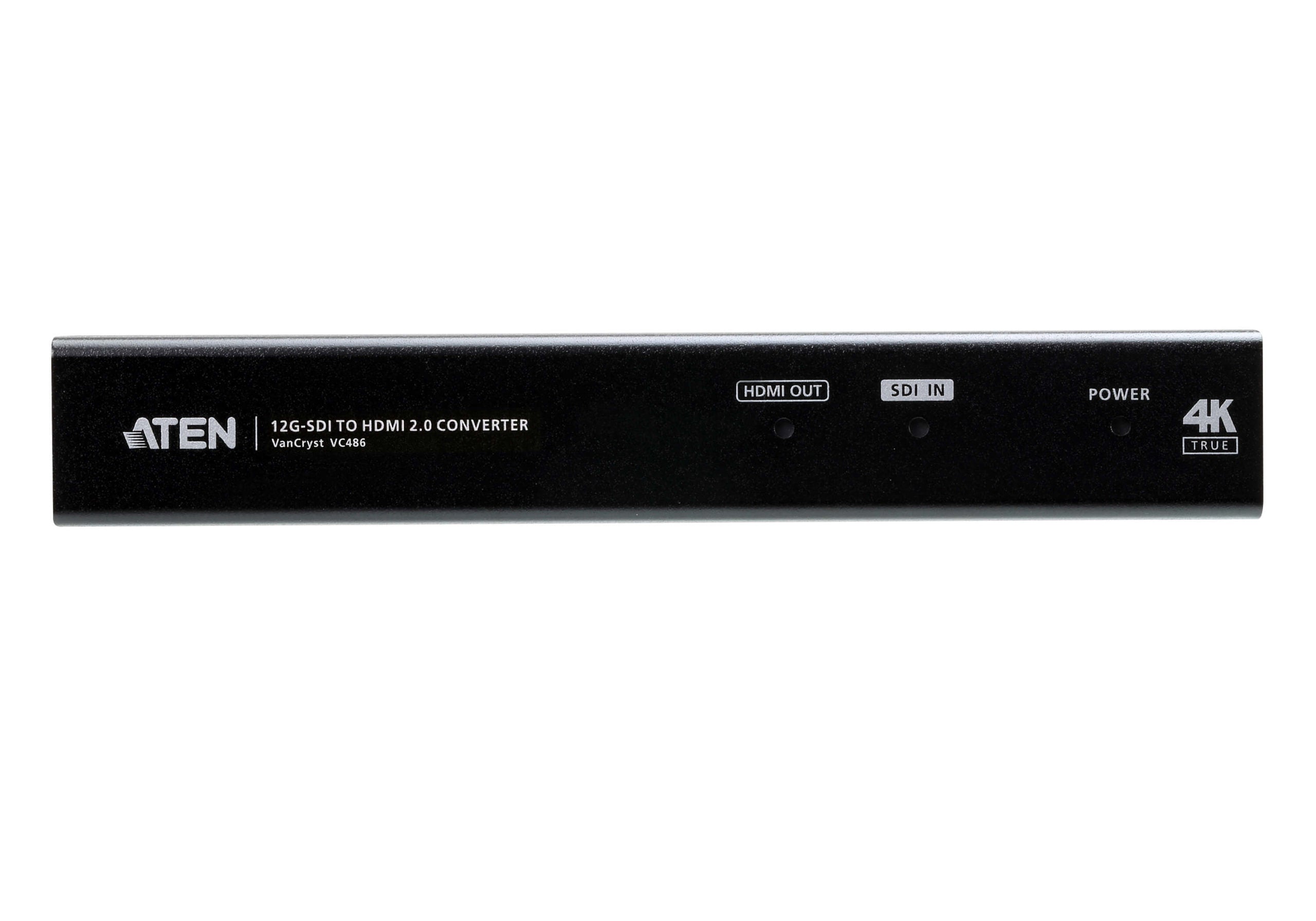 Adaptor video ATEN, cablu or adaptor video, SDI la HDMI (M), 4K DCI (4096x2160) la 60Hz, "VC486-AT-G"