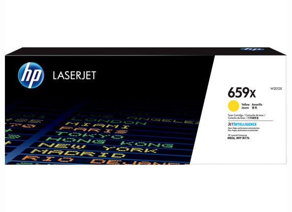 Toner Original HP Yellow, nr.659X, pentru Color LaserJet Enterprise M856|MFP M776 series, 29K, , "W2012X"
