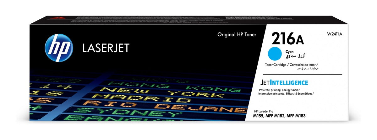 Toner Original HP Cyan, nr.216A, pentru Color LaserJet Pro MFP M182|M183, 850, , "W2411A"