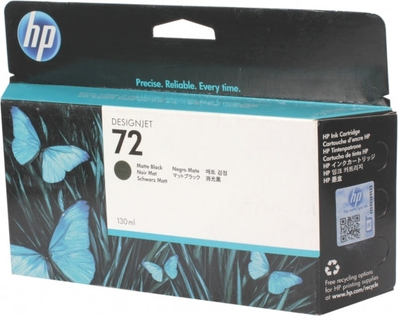 Cartus Cerneala Original HP Matte Black, nr.72, pentru DesignJet T1100|1120|1200|1300|2300|T610|620|770|790, , , "C9403A"