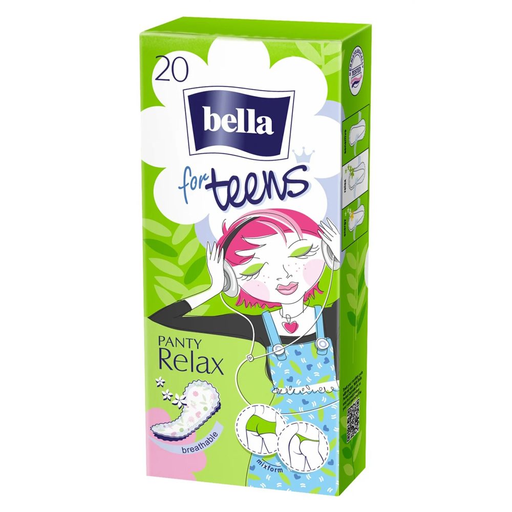 Absorbante, Bella, Zilnice 20 buc Panty For Teens Relax