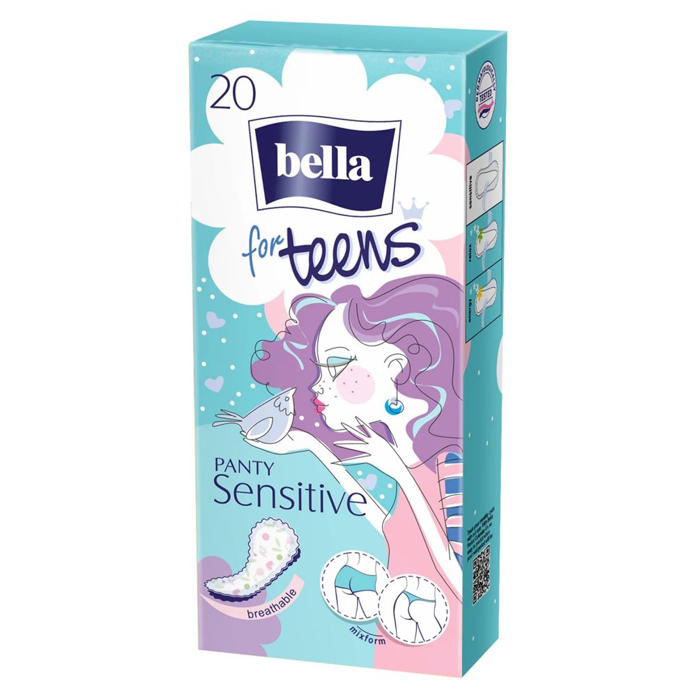 Absorbante, Bella, Zilnice 20 buc Panty For Teens Sensitive