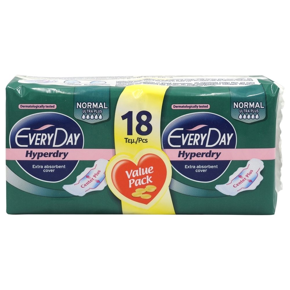 Absorbante, Everyday, 18 buc Hyperdry Normal Ultra plus