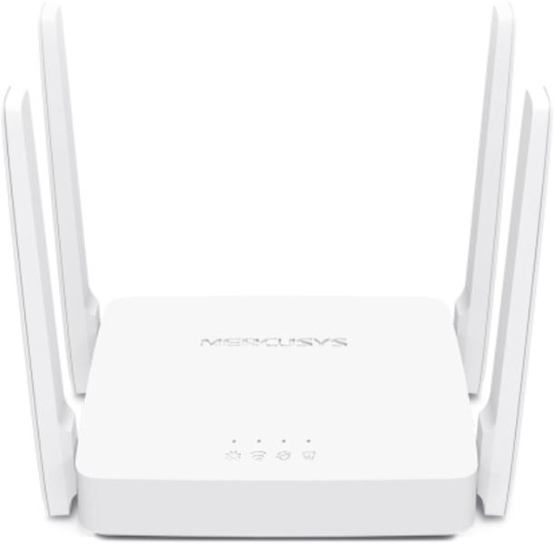 ROUTER MERCUSYS wireless 1200Mbps, 2 porturi LAN 10/100 Mbps, 1 x WAN 10/100 Mbps, 4 x antene externe, Dual Band AC1200 "AC10"