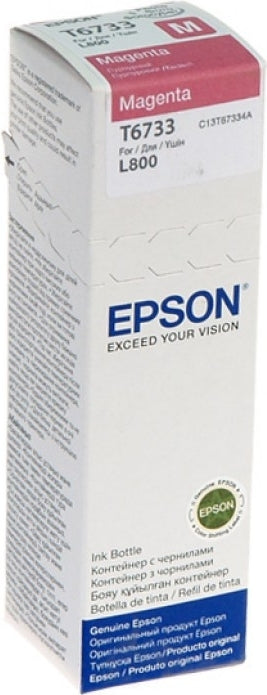 Cartus Cerneala Original Epson Magenta, T6733, pentru L800, , , "C13T67334A"(RAPO)