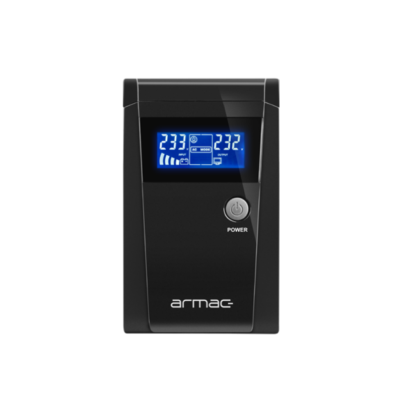UPS Armac Office O/650F/LCD (UPS Armac Office O/650F/LCD LINE-INTERACTIVE 650VA 2X Schuko Outlets USB-B LCD...)