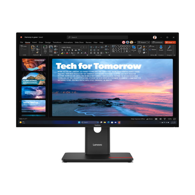 Lenovo ThinkVision T27QD-40 27" QHD IPS 3Y