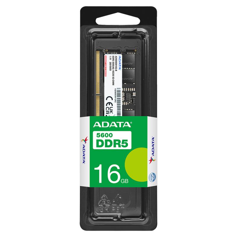 SODIMM Adata, 16GB DDR5, 5600 MHz, "AD5S560016G-S"