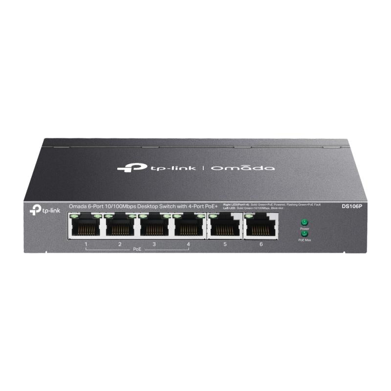 TP-Link Omada 6-Port 10/100 Mbps Desktop Switch