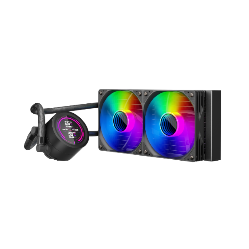 Cooler 1STPLAYER Thunderstorm TS4 240 Bl (Cooler Procesor 1stPlayer TS4 240 Black)