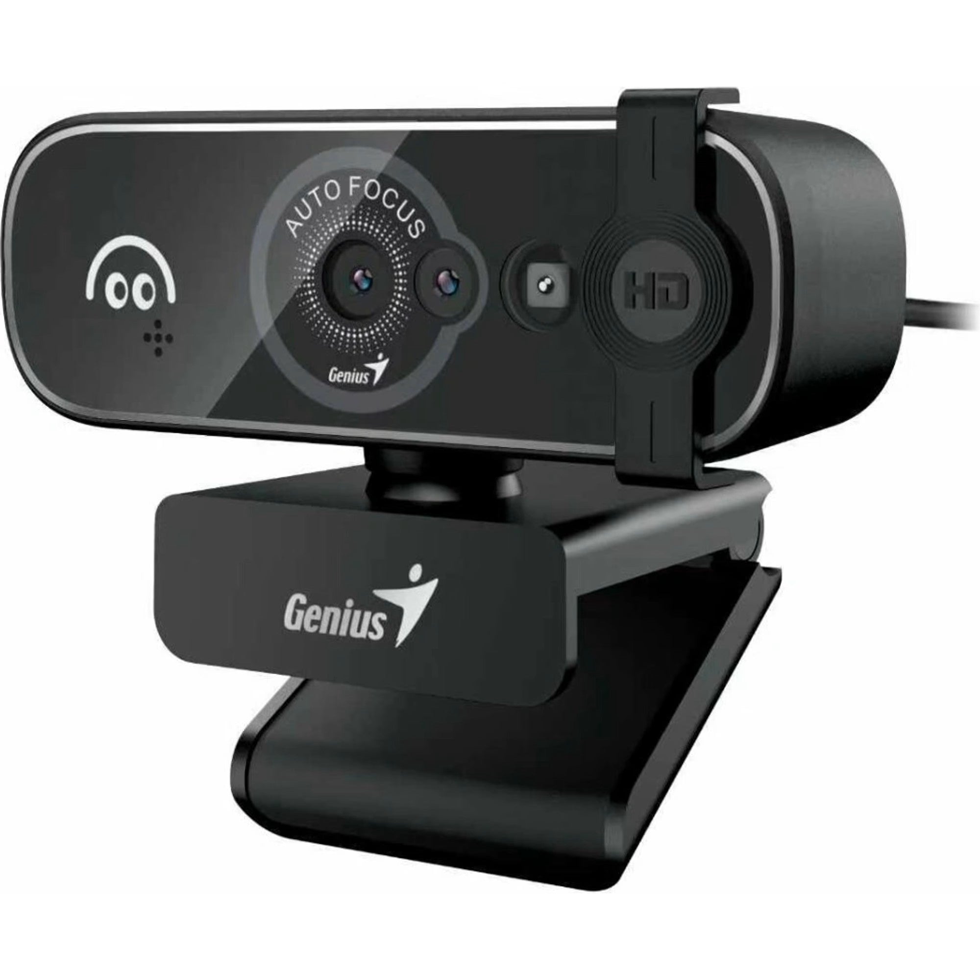 CAMERA WEB GENIUS senzor 1080p Full-HD cu rezolutie video 1920x1080, FaceCam Open, microfon, auto focus, 82 grade view, cablu 1.5m, black "32200011400"