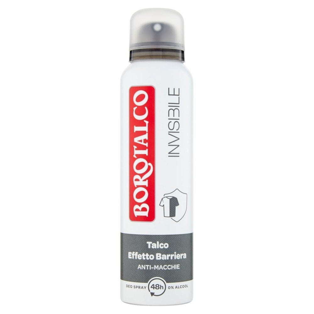 Antiperspirant Deodorant, Borotalco, 150 ml Invisible