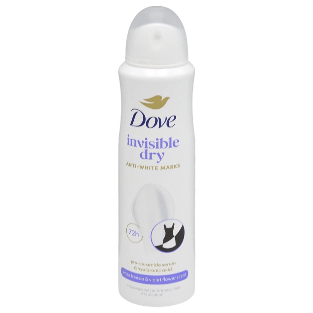 Antiperspirant Deodorant, Dove, 150 ml Invisible Dry 72H