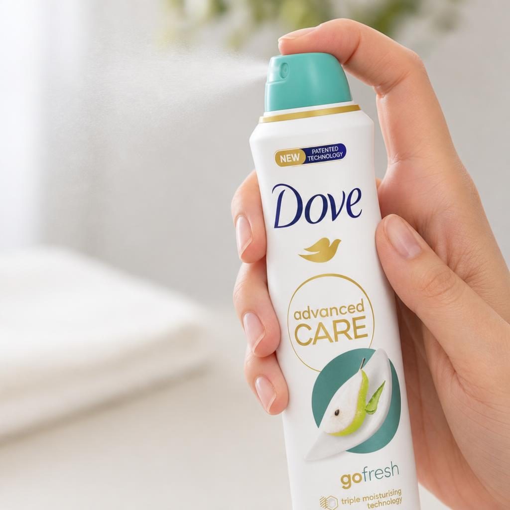 Antiperspirant Deodorant, Dove, 250 ml Go Fresh Pear si Aloe Vera