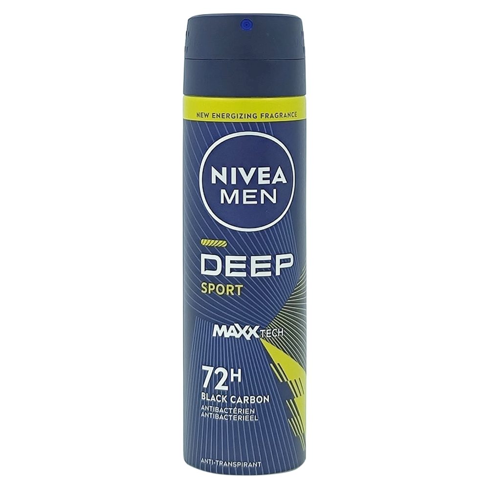 Antiperspirant Deodorant, Nivea, 150 ml Men Deep Sport