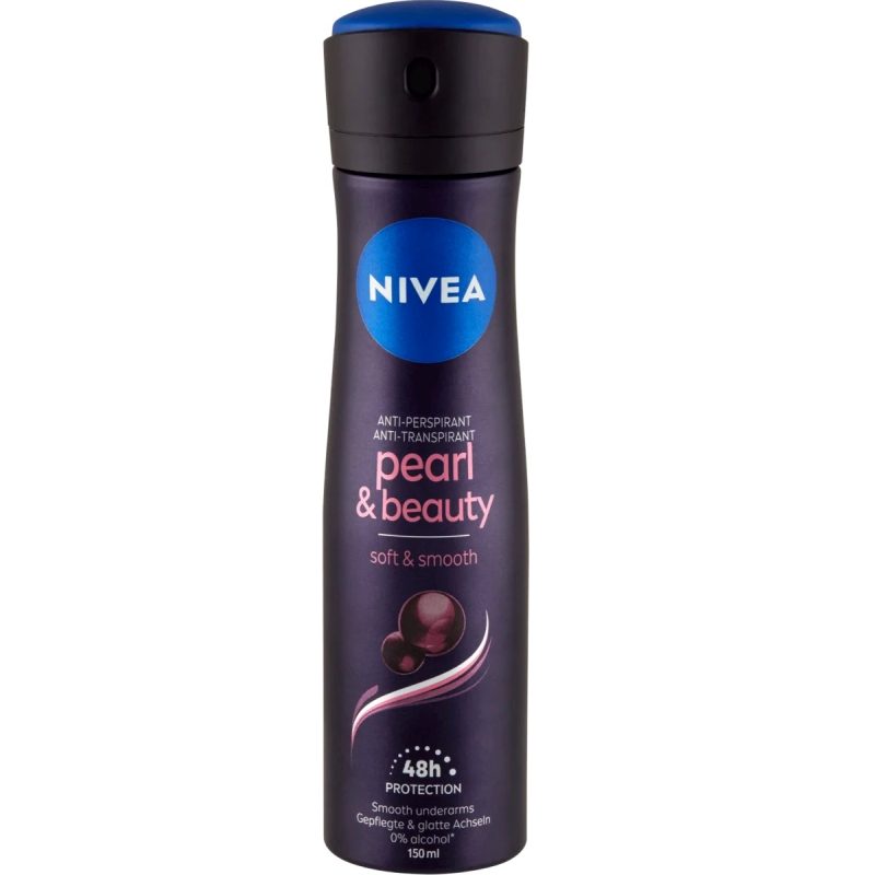 Antiperspirant Deodorant, Nivea, 150 ml Pearl Beauty Quick Dry