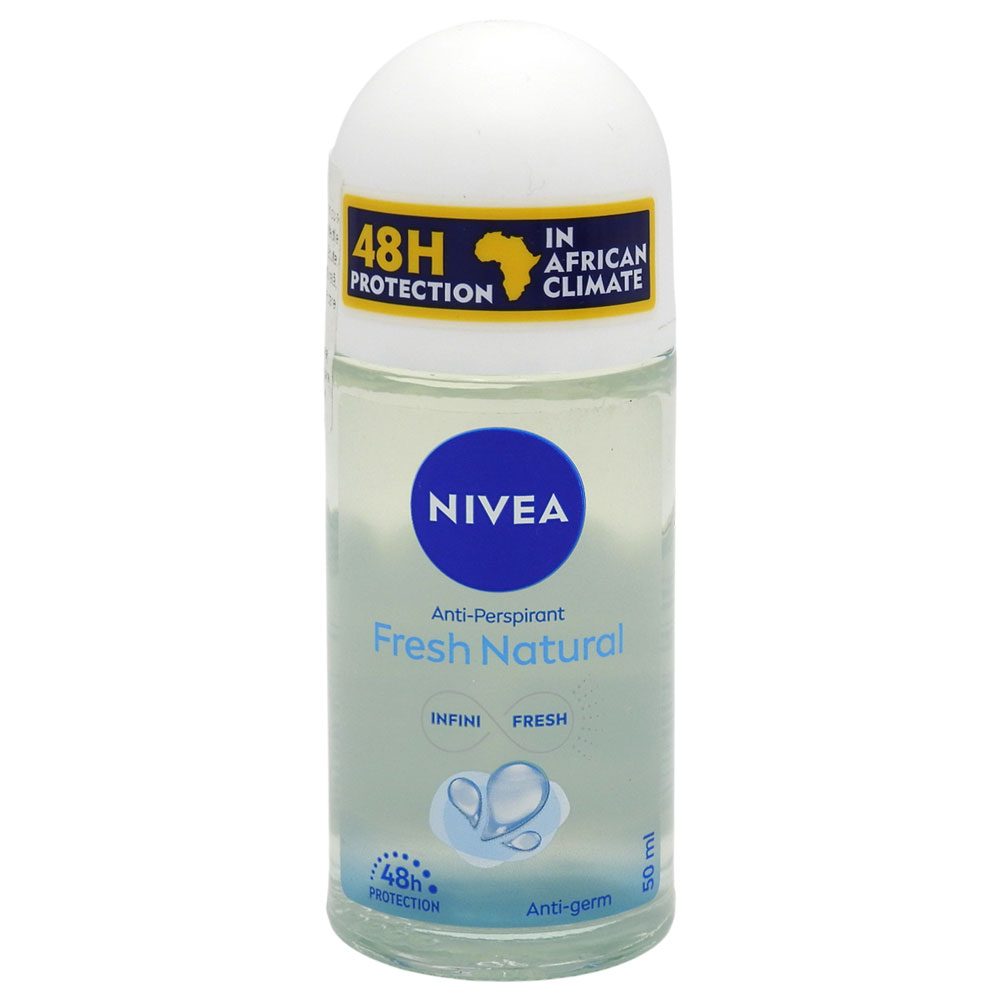 Antiperspirant Roll-On, Nivea, 50 ml Fresh Natural