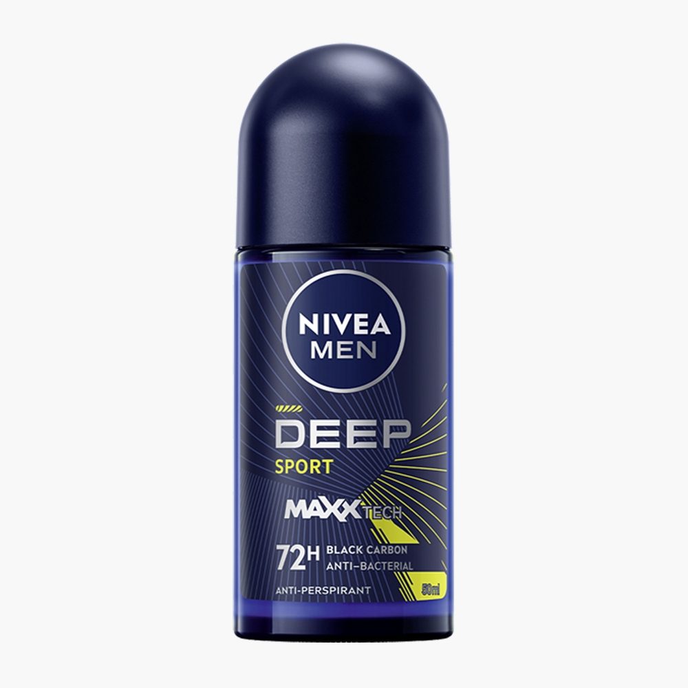 Antiperspirant Roll-On, Nivea, 50 ml Men Deep Sport