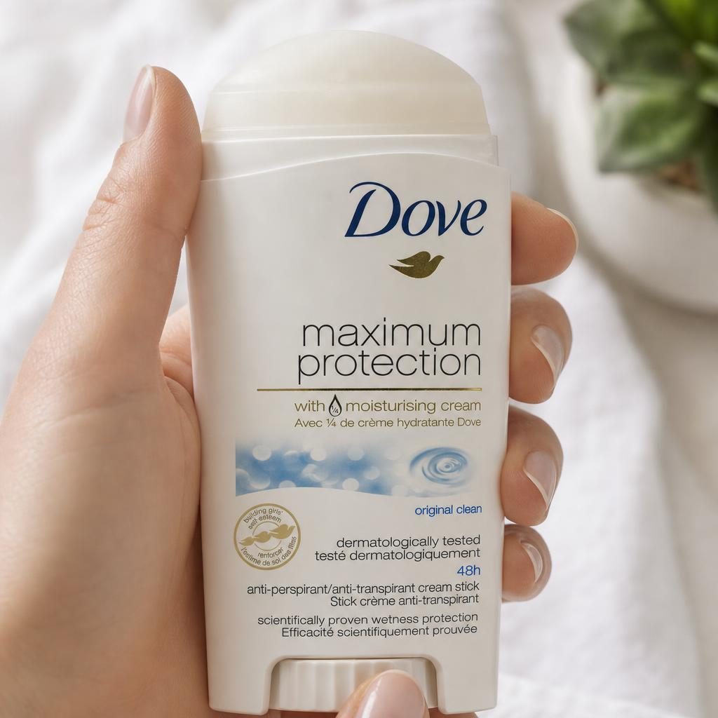 Deodorant Antiperspirant Stick, Crema Dove 48h, 45 ml, Max pro Original Clean