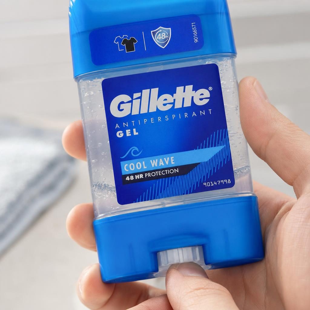 Antiperspirant Stick Gel, Gillette, 70 ml Men Cool Wave