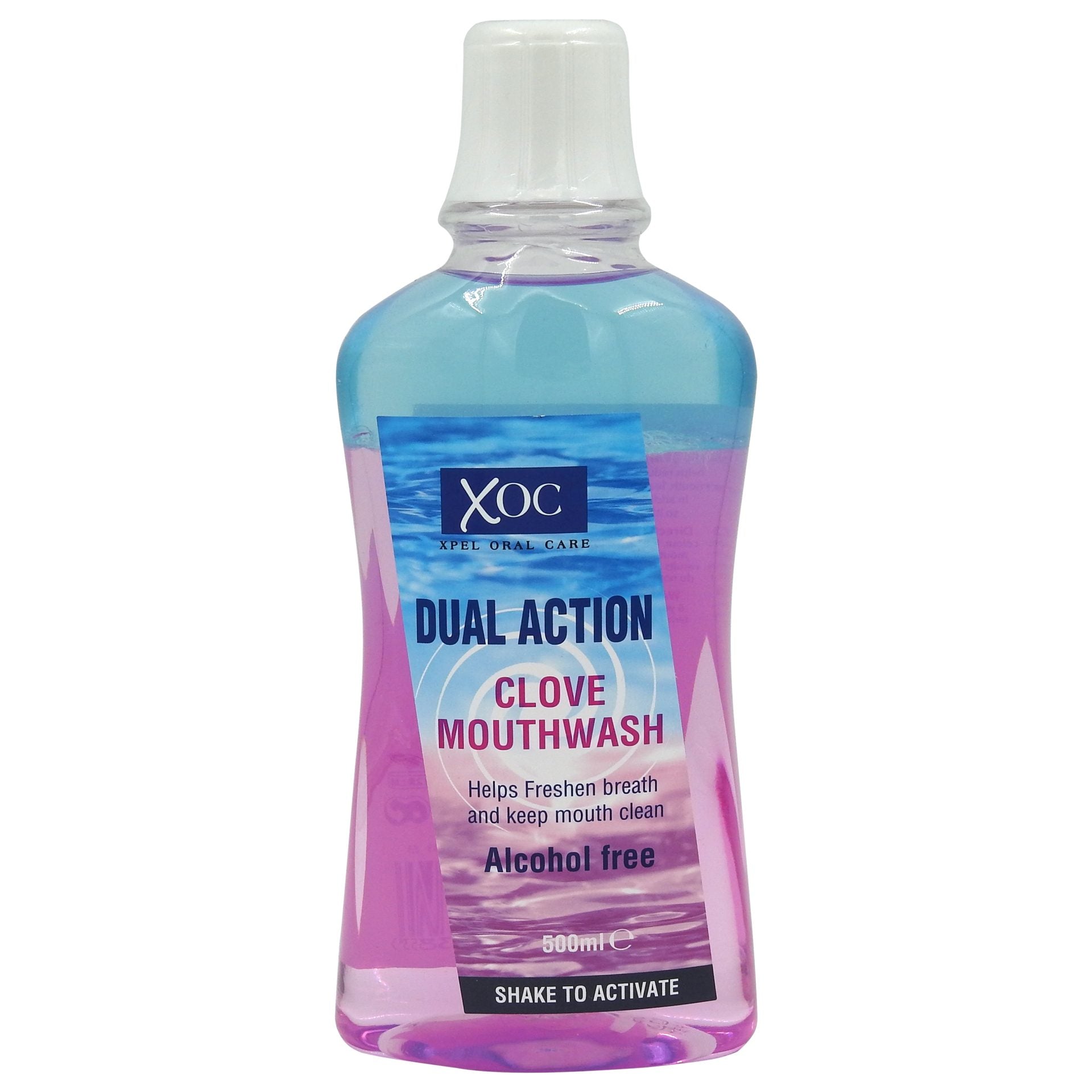 Apa de Gura, Xoc, 500 ml Dual Action Clove