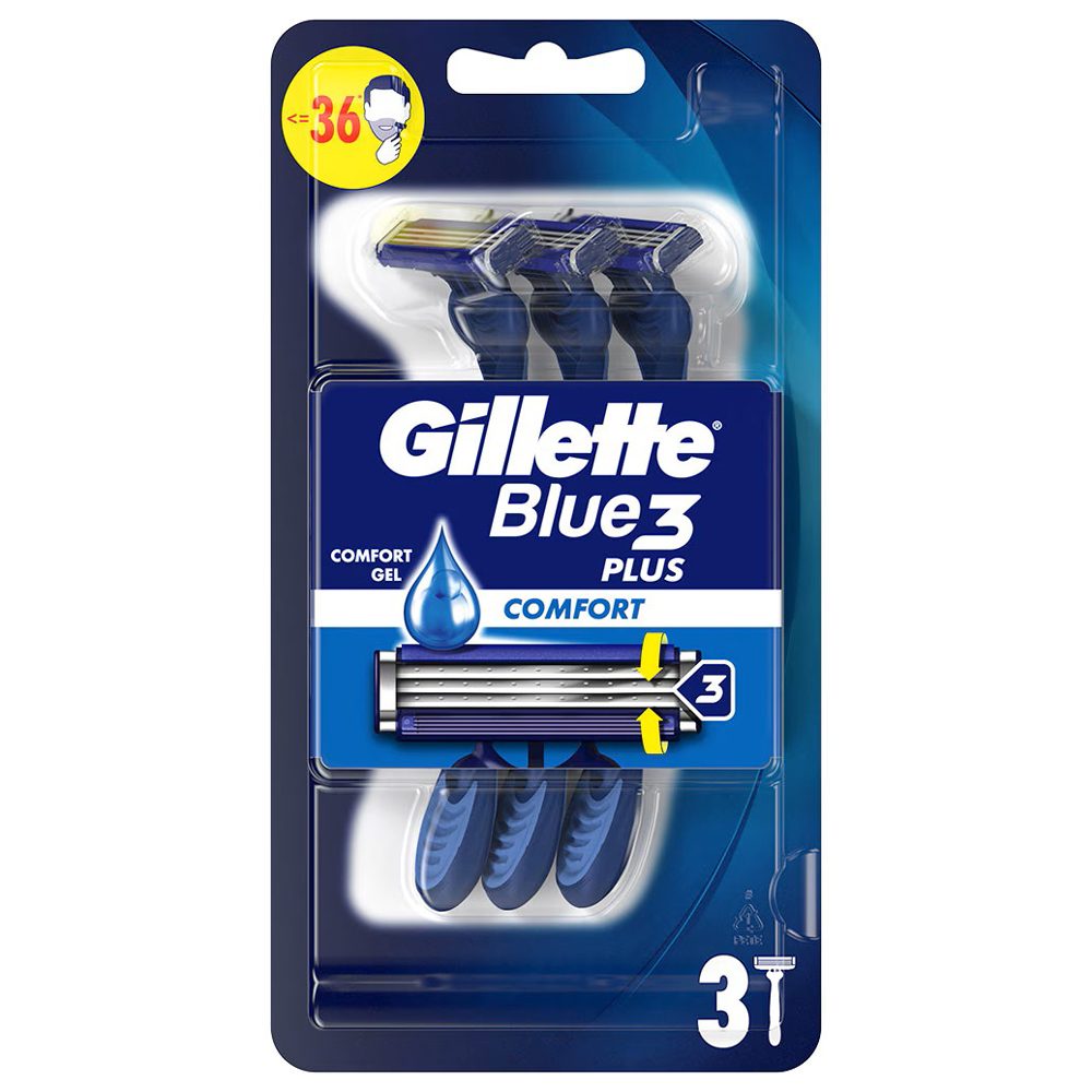 Aparat de Ras, Gillette, Blue3 Comfortgel 3 buc
