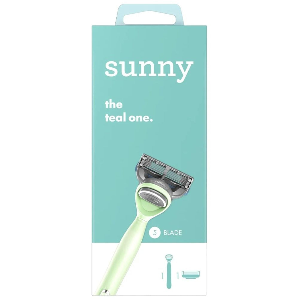 Aparat de Ras, Gillette Sunny, 5 Lame The Teal One