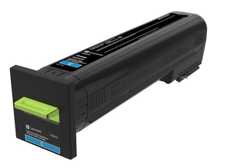 Lexmark 72K2XC0 Cyan Return Prog. Toner (Toner Lexmark 72K2XC0)