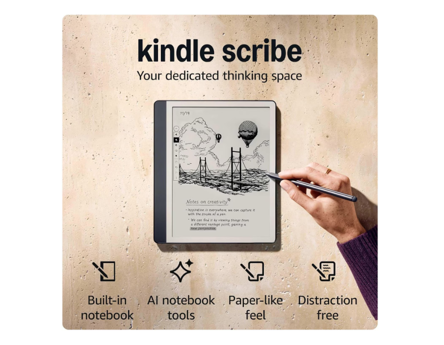 Amazon Kindle Scribe 2024 16GB +Pen "B0CZ9VFQ2P"
