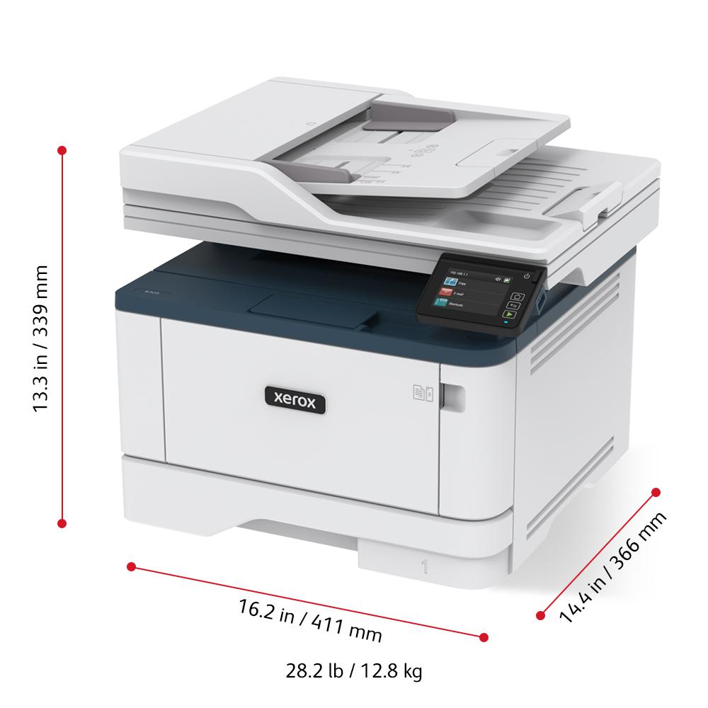 Multifunctional Laser Mono XEROX B315DNI, A4, Functii: Impr.|Scan.|Cop.|Fax, Viteza de Printare Monocrom: 40ppm, Conectiv:USB|Ret|WiFi, Duplex:Da, ADF:DADF "B315V_DNI"