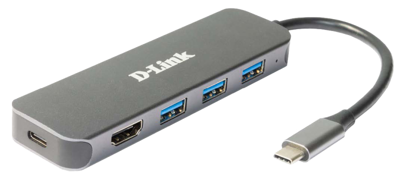 D-Link DLINK 5-IN-1 USB-C HUB DUB-2333