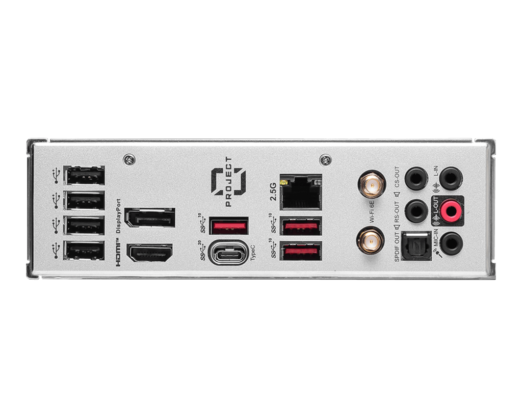 Placa de baza MSI B760M PROJECT ZERO "B760M PROJECT ZERO"