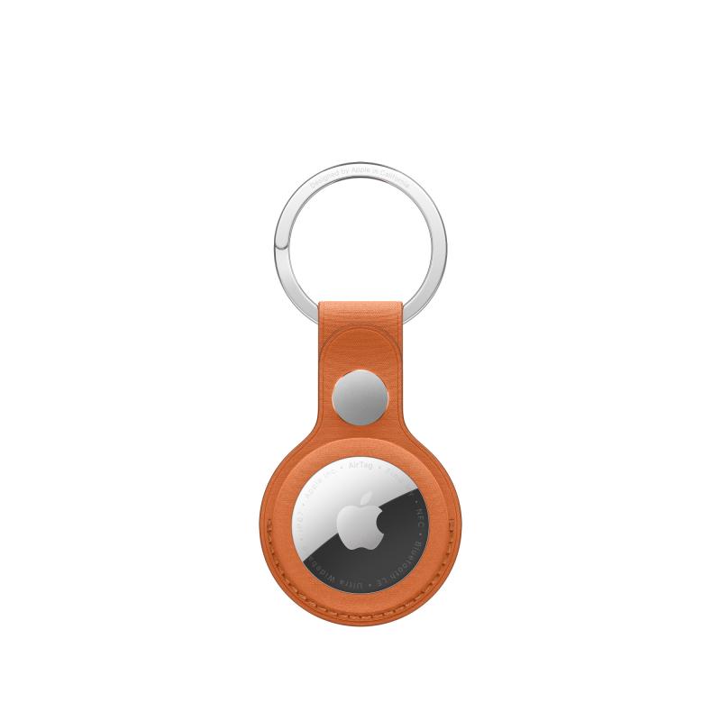 Apple Airtag Finewoven Key Ring Og (AirTag FineWoven Key Ring - Fox Orange)