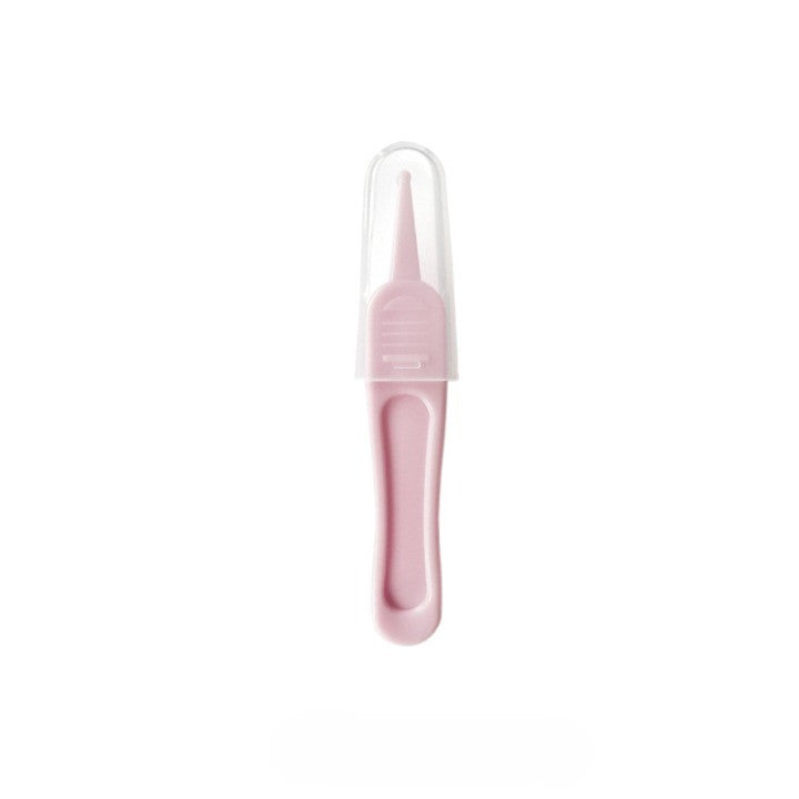 Set Aspirator Nazal pentru Copii, Manual, Anti-Reflux, cu Pompita, Usor de Curatat, Varf din Silicon, 11.2x4cm, Roz