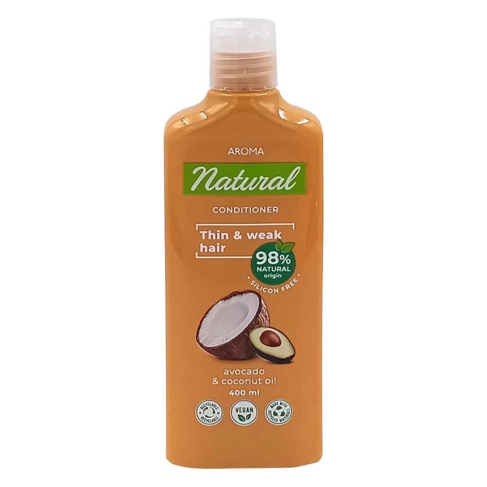 Balsam pentru Par, Aroma, 400 ml Avocado Coconut Oil