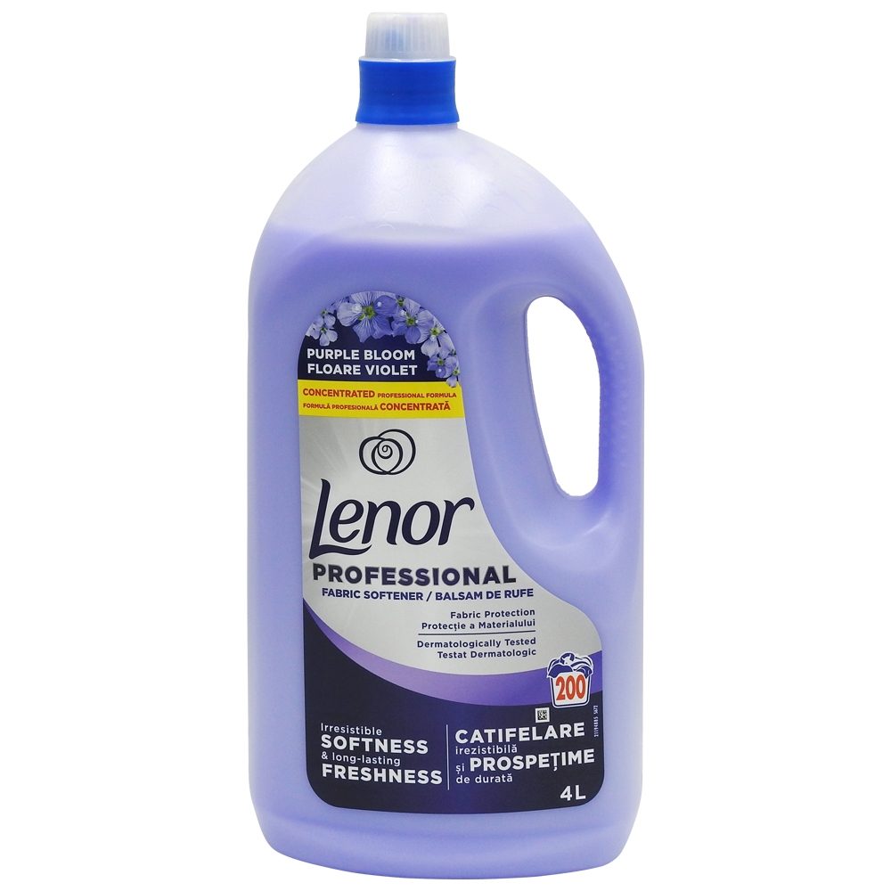 Balsam pentru Rufe, Lenor, 4 L Professional Floare Violet 200 spalari