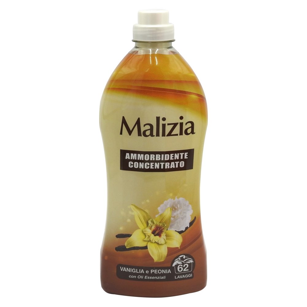 Balsam pentru Rufe, Malizia, 1.25 L Vanilie si Bujori 62 spalari