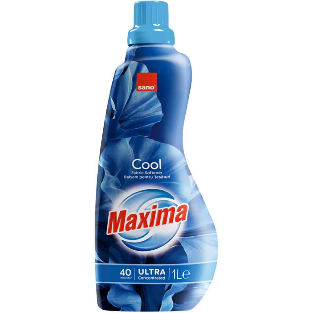 Balsam pentru Rufe, Sano, Ultra Concentrat 1 L Cool 40 spalari
