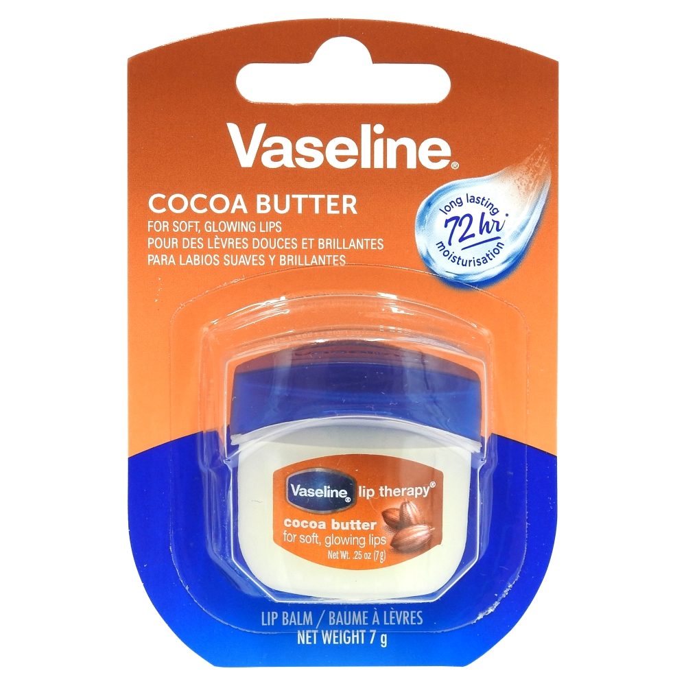 Balsam, Vaseline Lip, 7 g Cocoa Butter