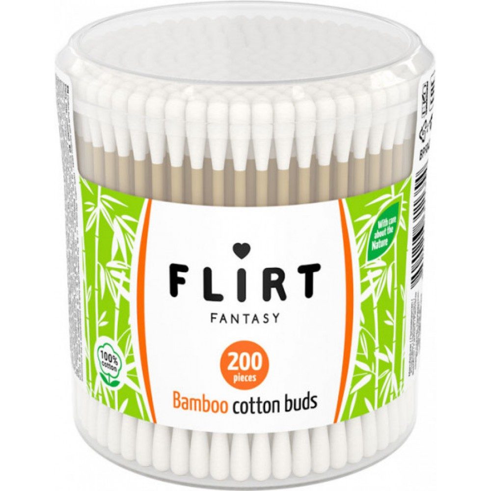 Betisoare, Flirt, Urechi Bambus 200 buc