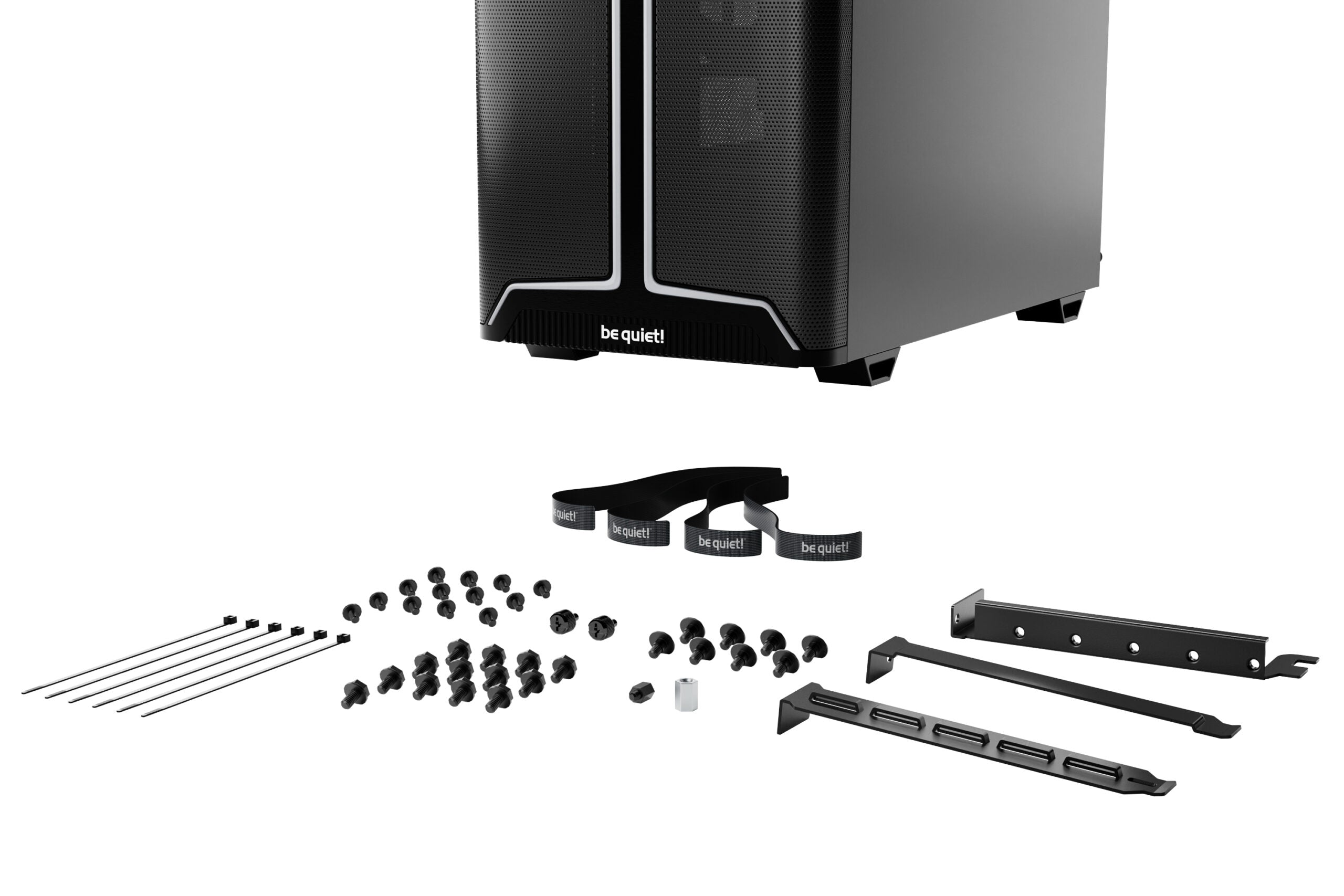 CARCASA be quiet "PURE BASE 501 DX", middle tower, gaming, fara sursa, suporta 6xfan, 3xfan inclus, PSU shroud, USB Type-C x 1, USBx2, audio+mic, 7 sloturi expansiune, negru, "BGW76"