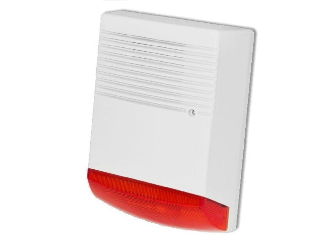 SIRENA Paradox, de exterior, 115dB, 1200mA, alb, "BS-OS359"