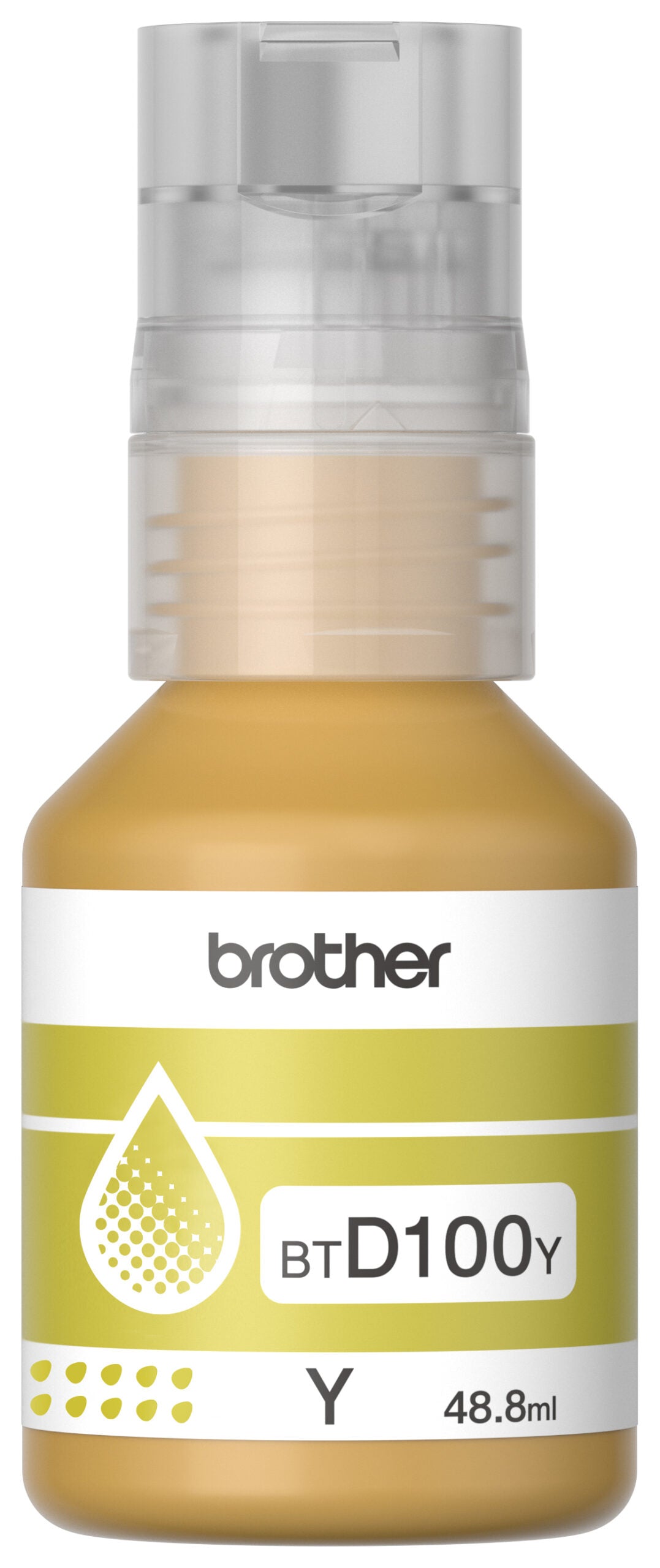 Cartus Cerneala Original Brother Yellow, BTD100Y, pentru DCP-T430W|DCP-T530DW|DCP-T730DW|MFC-T930DW|5K, incl.TV 0 RON, "BTD100Y"