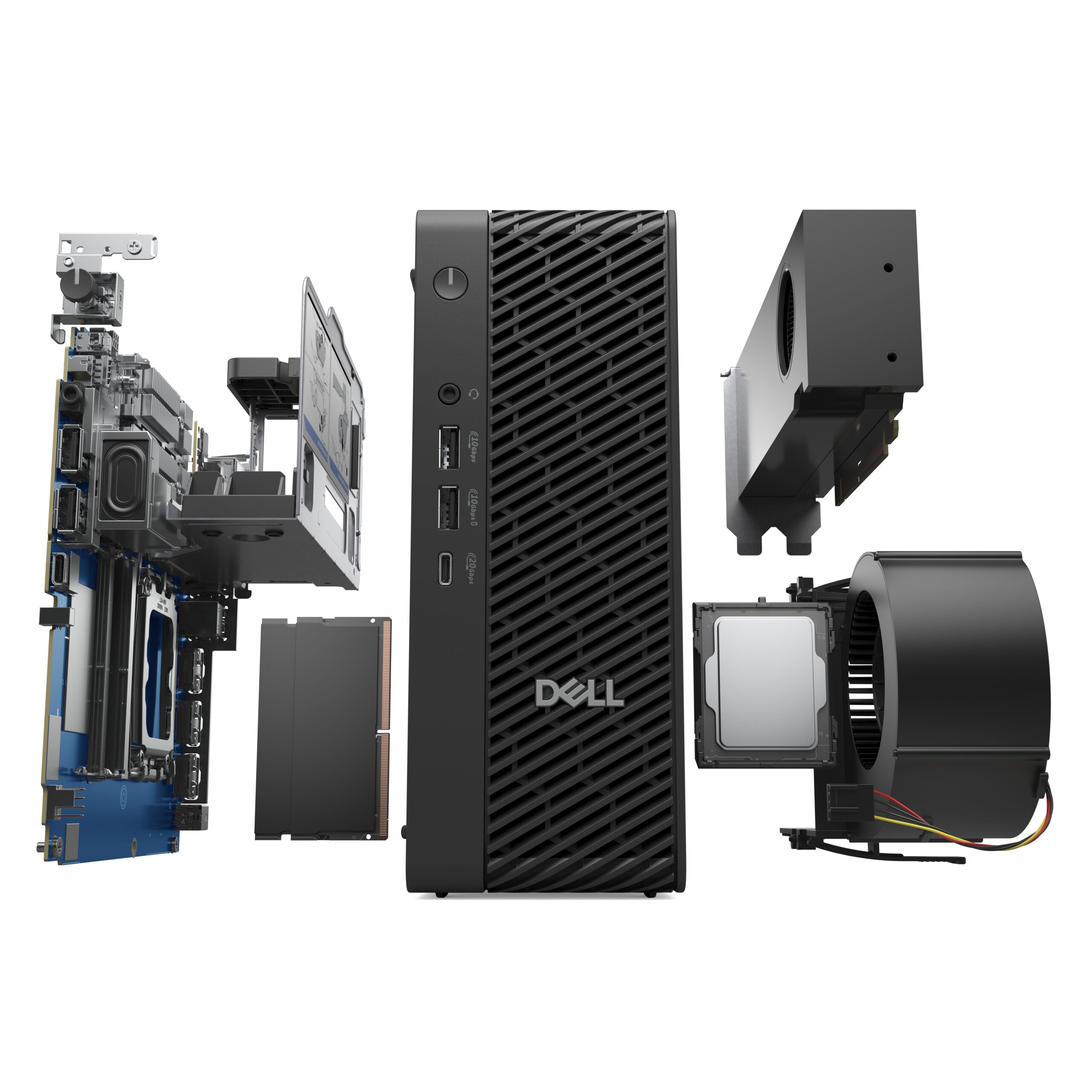 W DELL PRO MAX MICRO U7-265 32/1T W S "BTO107_FCM2250_EMEA"