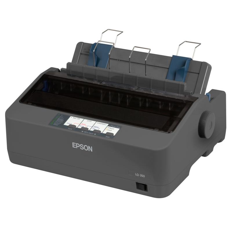 Imprimanta Matriciala Epson LQ-350, A4, Functii: Imprimare, Viteza de Printare Monocrom: , Viteza de printare color: 86-347 chars, Conectivitate:Retea, Duplex:, ADF:, "C11CC25001"(RAPO)